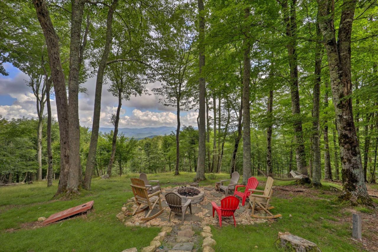 Beech Mountain Cabin Retreat With Hot Tub And Views! ภายนอก รูปภาพ