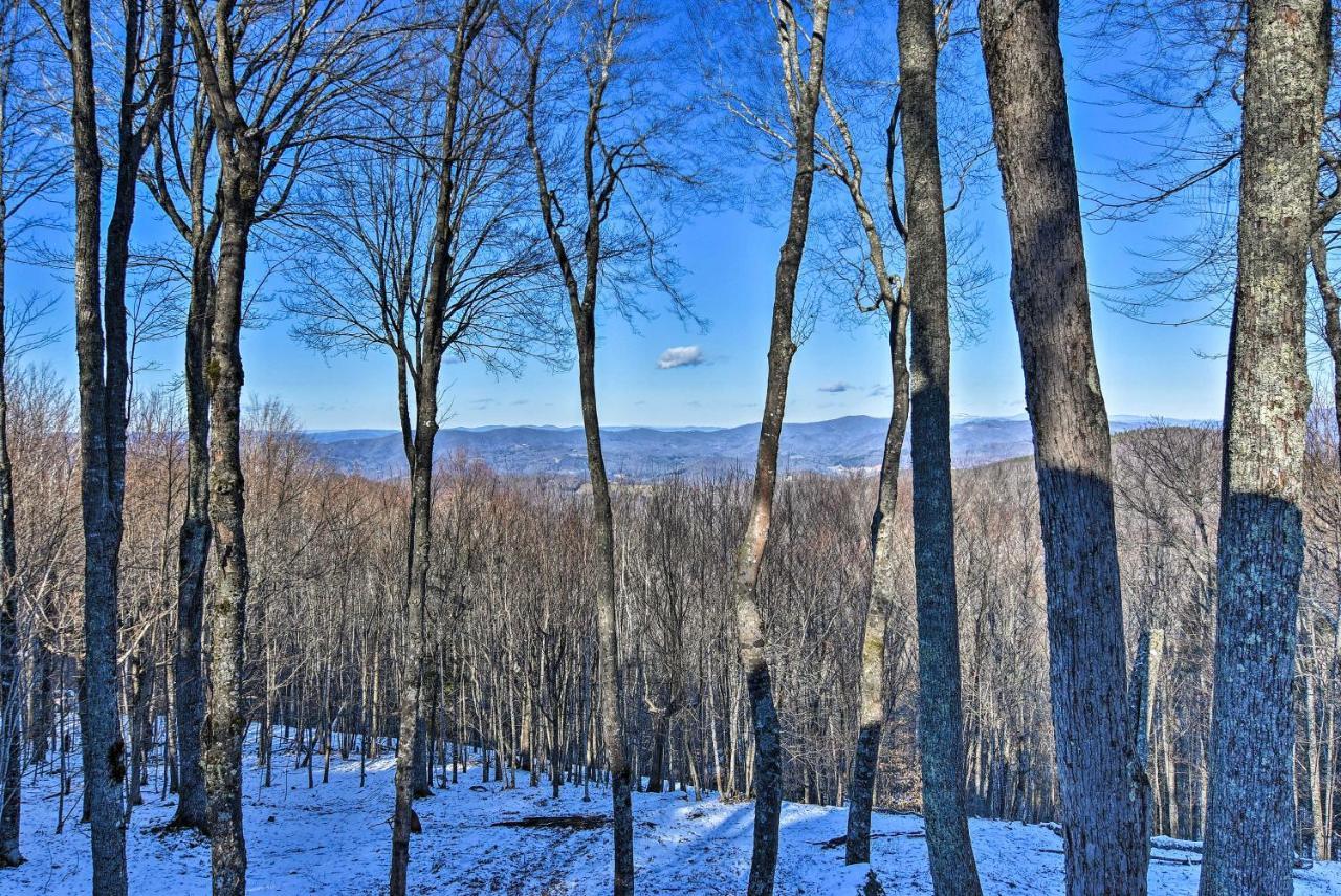 Beech Mountain Cabin Retreat With Hot Tub And Views! ภายนอก รูปภาพ